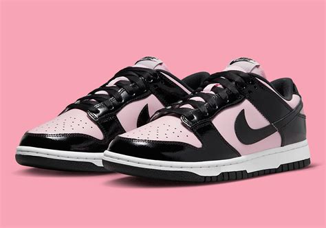 nike dunk low rosa weiß|nike dunk black and white.